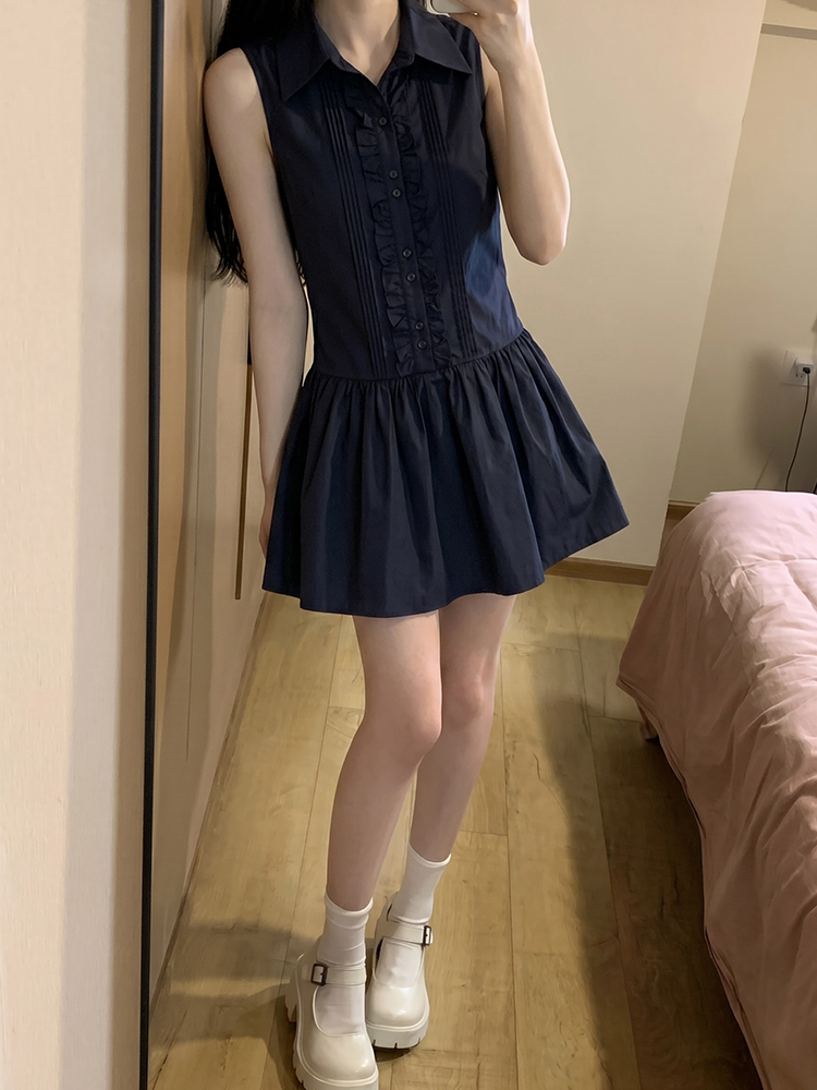 İnce Gösteren Etkili Kore Kole - Korean Style A Line Shirt Dress incelemesi ve fiyatı