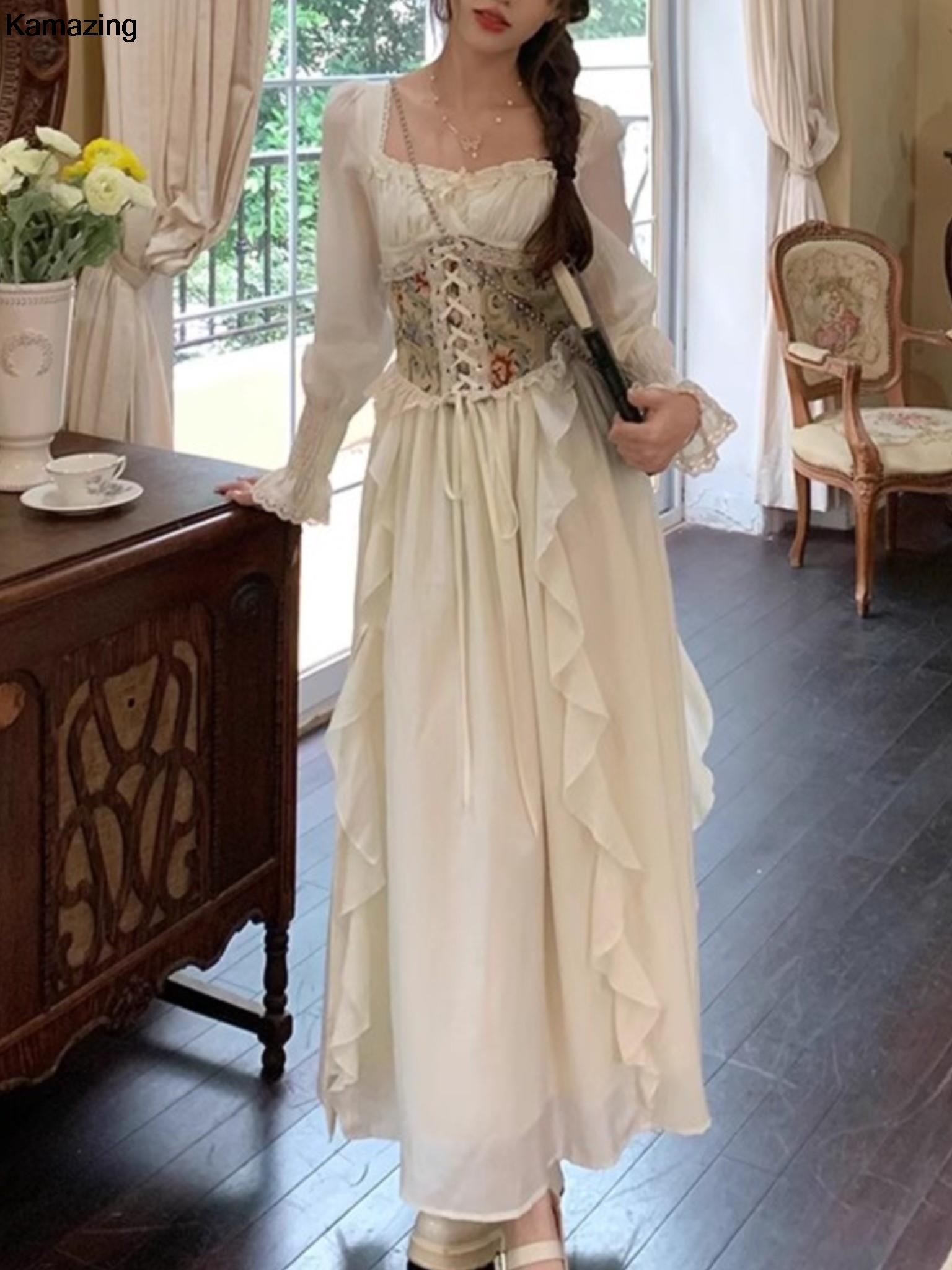 Vintage fransız korse Midi elb - French Vintage Floral Midi Dress incelemesi ve fiyatı