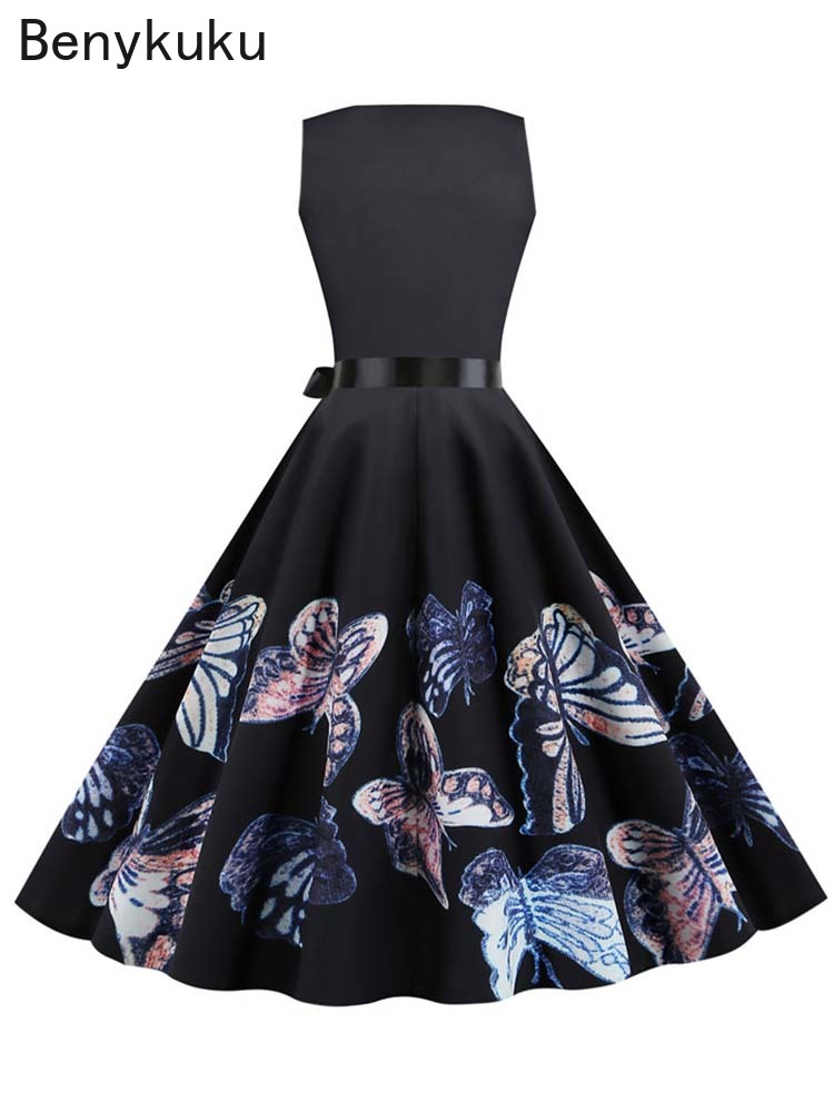 1950'ler Vintage Yaz Elbise Ka - French Vintage Floral Midi Dress incelemesi ve fiyatı