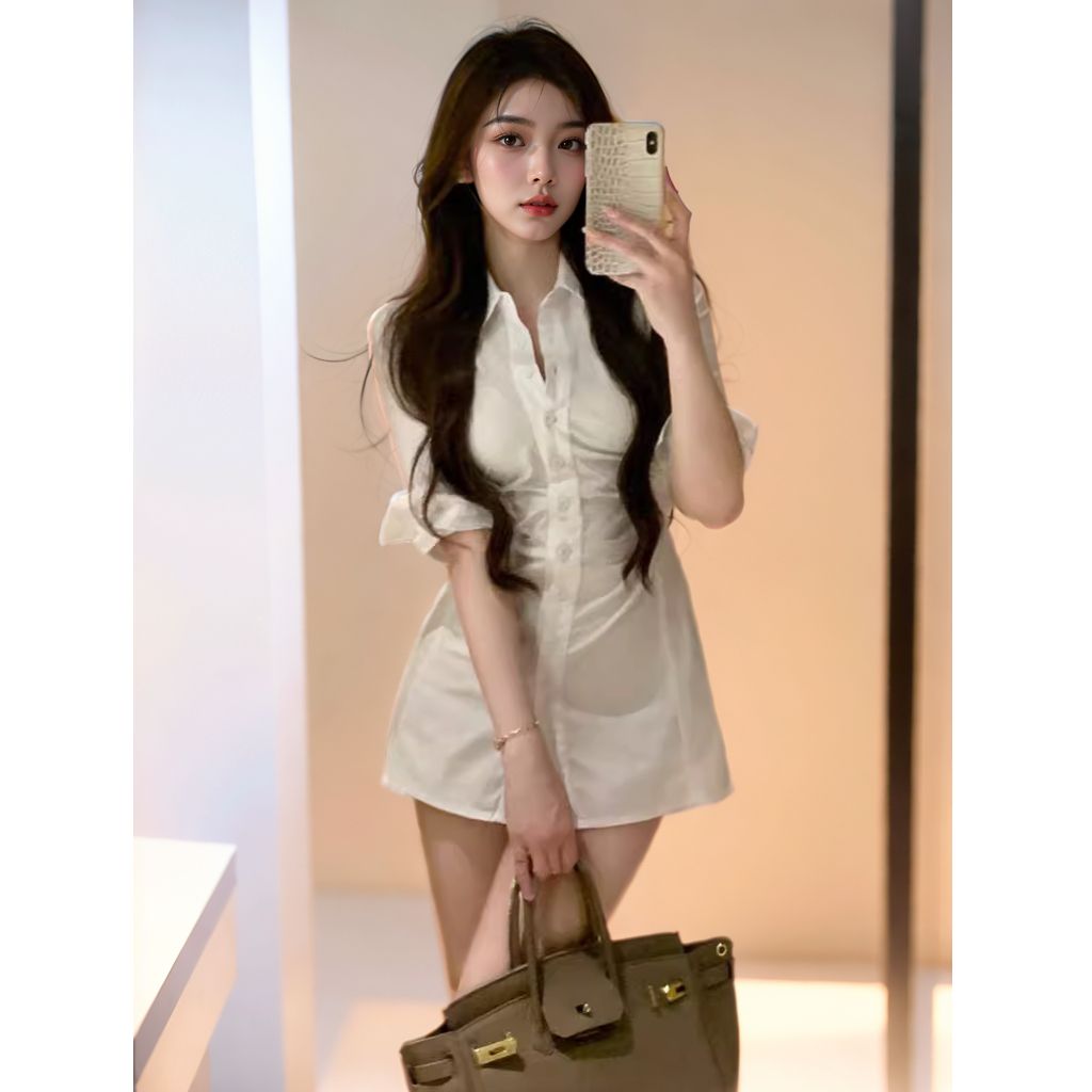 Pure Desire Kore Tarzı Tasarım - Korean Style A Line Shirt Dress incelemesi ve fiyatı